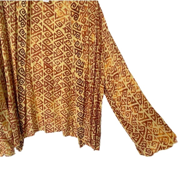 Soft Surroundings 2X Beaded Kimono Cardigan Boho Hippie Festival Beachy Topper - Picture 4 of 16